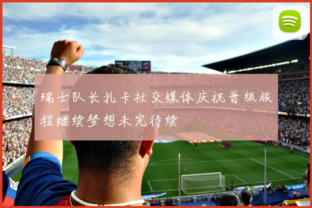 瑞士队长扎卡社交媒体庆祝晋级旅程继续梦想未完待续
